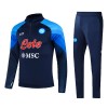 SSC Naples Quarter Zip Sweat d'Entraînement 22-23 Bleue Pour Homme